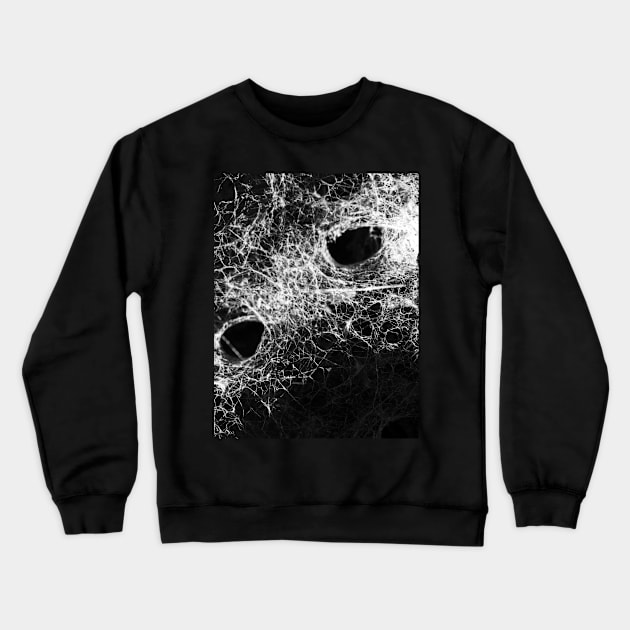 Spider Web Watching You! Crewneck Sweatshirt by Mickangelhere1